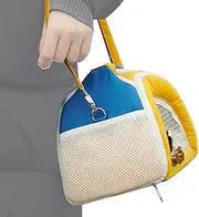 Small Pet Carrier - Small Pet Carrier Bag | Portable Travel Bag for Hamster, Chinchilla, , Gerbil, Hedgehog, Sugar Glider, Soft Case P