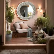 24" Agate Mirror Handmade Natural Stone Exclusive Mirrors For Living Room Decors