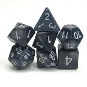 New 7 Piece Polyhedral Aurora Star Chart Dice Set With Bag Borealis Effect