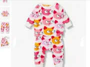 Peter Alexander Baby Cool Cat PJ Set - Size 00 & 1 - BNWT