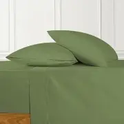 700 Thread Count Egyptian Cotton Queen Sheets, 4Pc Bed Sheet Set Soft Luxury