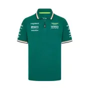 Aston Martin F1 Official Team Polo Shirt 2024