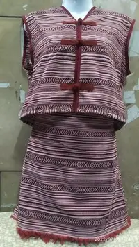 在飛比找Yahoo!奇摩拍賣優惠-民俗風原住民傳統服泰雅族服飾表演服  織布