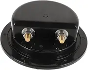 1 Set Waterproof Sealing Cover Boat Accessory Kayak Supply Marine Deck Hatch Cover Hinged Boat Access Cover Boat Plate Cover Round Boat Deck Hatch Lid Boat Deck Cover Black Abs