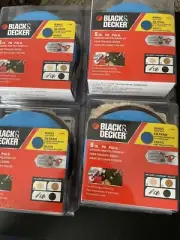 4XBLACK & DECKER 5 in SANDING And POLISHING KIT Bonus Light Duty Pad