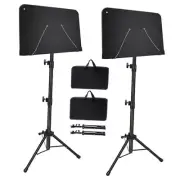 Sheet Music Stand, Adjustable Music Stand for Sheet Music, Music Sheet 2 Pack