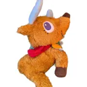Bark Box Holiday Deck The Howls Plush My Little Reindeer Crinkle 11" Dog Toy