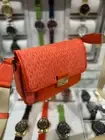 Michael Kors Bradshaw Women Medium Handbag Purse Shoulder Messenger Bag Red Clay