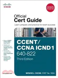 在飛比找三民網路書店優惠-CCENT / CCNA ICND1 640-822 Off