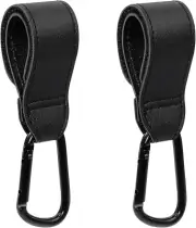 Stroller Hooks Clips,Yqqzq 2 Packs Universal Stroller Clips and Hooks for Han...