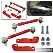 Tuning Drift turn angles 25%-30% + Sway Bar Drop Links Kit For BMW E46 98-06 Red (for: BMW)