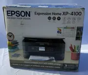 NEW Epson Expression Home XP-4100 All-In-One Inkjet Ink Printer In Box NIB