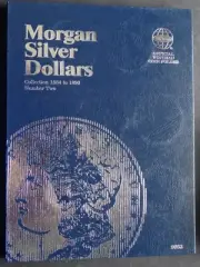 Whitman Morgan Silver Dollars Coin Folder Number 2 1884-1890 Album Book 9083