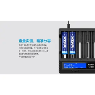 【電筒王】XTAR VC8 8槽智能充電器 21700 18650 鋰電池快速充電器 USB-C 修復電池 保護板可充