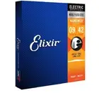 Elixir Electric Guitar Strings Nickel Plated Nanoweb 12002 (Super Light 9-42)