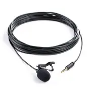 Saramonic Battery free 3.5mm TRS Lav Mic(stereo) for DSLRS, Mirrorless, Video Cameras, Smartphones, Tablets & More