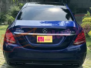 諾亞 賓士 BENZ W205 升級 C63 AMG 樣式 前保桿 側裙 後保桿 現貨 空力套件