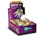 Lucky Line 16100 Sports Key Cap Asst 200 Per Display Box
