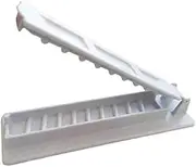 BBQ Skewer Machine - Quickly Making Skewers with Soft Non-Stick Coating Kebab Press Maker BBQ Meat Skewer Kebab Maker, White