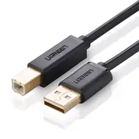 在飛比找博客來優惠-綠聯 USB A to B印表機多功能傳輸線 (3M)