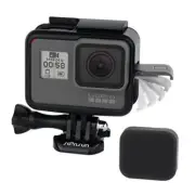 Frame Mount Housing Case Compatible with GoPro Hero 5 6 7 Black, Hero7