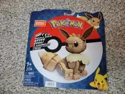 Mega Construx Pokemon Eevee Build It Set, Brand New in Box - NIB