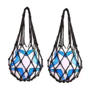 Basketball Net Bag Soccer Football Mesh Storage Sports Ball Holder Nylon black