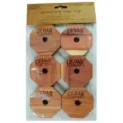 Cedar Green C312 Aromatic Cedar Rings - 36 Pieces