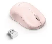 TECKNET Wireless Mouse for Laptop, 2.4G Silent Mouse Quiet Click, Small Porta...