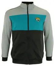 OuterStuff NFL Youth Performance Full Zip Stripe Jacket , Jacksonville Jaguars