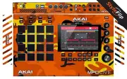 AKAI MPC Live Skin | Orange Camo | Protective Decal | StyleFlip Skins
