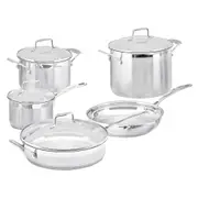 Scanpan Impact 5 Piece Cookware Set - Stainless Steel 5pc