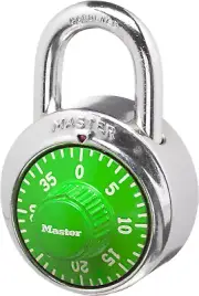 Locker Lock Combination Padlock, 1 Pack, Colors May Vary