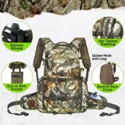 Hunting Backpack Waterproof Camo with Rain Cover and Hydration Port