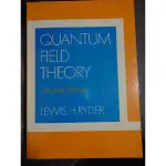 QUANTUM FIELD THEORY BY LEWIS RYDER