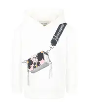 The Marc Jacobs Kids Trompe L'oeil Printed Hoodie 8Y,12,6Y,5Y,4Y,6,14Y,2Y,12Y,10Y,12 white