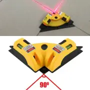 90 Degree Right Angle Vertical Horizontal Laser Level Square Line Measurement