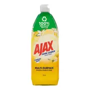 Ajax Lemon Citrus Liquid 750ml Multi-Surface Floor Cleaner for Tiles Surfaces