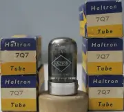 5Pcs. 7Q7 Haltron NOS NIB O getter made in Italy