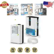 Whisper-Quiet Portable Dehumidifier for Bedroom, Bathroom & RV - 2-Liter