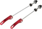 Generic 2pcs Quick Release Skewer for Mountain Road Bikes Vibrant Front Rear Wheel Hub Axle Secure Reliable Bicycle Skewer Clip for Enhanced Aesthetic Appeal