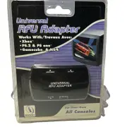 Universal VTG RFU Adapter Vintage GAMES Nintendo N64, Gamecube, PS2 , Xbox NIB