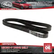 Gates Alternator Micro-V Drive Belt for Ford Ranger PX 2G 2N 2P 3.2L 147kW 11-On