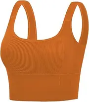 [Generic] Yoga Sleep Bra Vest for Women Sexy Sports Bra Tops for Top Fitness Yoga Female Pad Sportswear Vest Tank Tops Sport Push Up Bralette Top Padded Yoga Bra Pack