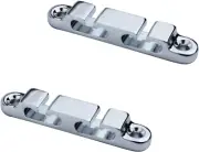 Guyker 2Pcs 4-String Retainer/String Guide for Electric Bass Head Retainer Strin
