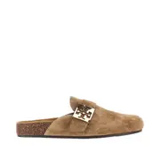 [TORY BURCH] TORY BURCH 'Mellow' suede leather mules Woman 7.5 7.5 Brown