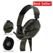 Premium Green Camo Recon 70 Gaming Headset: Noise Isolation & Easy Controls