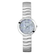 GUESS Ladies Silver Tone Analogue Watch GW0871L1