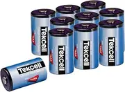 STEPMAX (10 Pack) Tekcell SB-AA02 1/2 AA 3.6v Lithium Battery 1200mah for ADT LS14250 PLC Battery