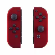 Soft Touch Red Nintendo Switch Custom Joy-Con's Controllers Unique Design